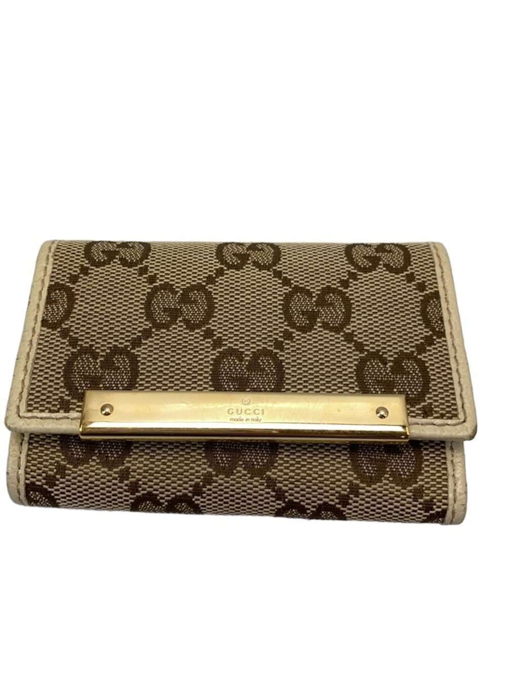 Gucci Key Case Wallet Brown All over